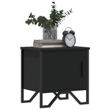 Bedside Cabinets 2 pcs Black 40x30x40 cm Engineered Wood 848515