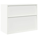 Storage Cabinet White 90 x 40 x 70 cm Steel 891639