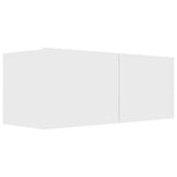 3 Piece TV Cabinet Set White Engineered Wood 3114470