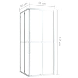 Shower Cabin ESG 80x80x180 cm 150758