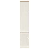 Bookcase VIGO White 85x35x170 cm Solid Wood Pine 353197