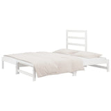 Pull-out Day Bed without Mattress White 2x cm 3108303