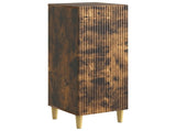 Sideboard Smoked Oak 33 x 34.5 x 90 cm Engineered Wood 894600