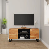 TV Cabinet 105x33x46cm Solid Wood Acacia 345221