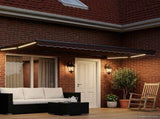 Manual Retractable Awning with LEDs 4 x 2 m 3419404