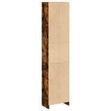 Bookcase Smoked Oak 40x24x176 cm Engineered Wood 857796