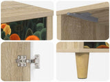 Bedside Cabinet ZAANDAM 2 pcs Sonoma Oak 36 x 33 x 50 cm 8007212