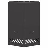 Smokeless Fire Pit Black 38 x 38 x 51 cm Steel 858984