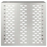 Air Conditioner Cover Silver 110 x 50 x 105 cm Stainless steel 865915