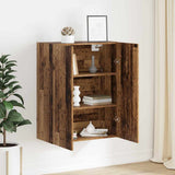Wall Cabinet Old Wood 69.5 x 34 x 90 cm Engineered Wood 879462