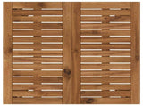 Garden Bar Table Natural 60 x 60.5 x 105 cm Solid Acacia Wood 901255