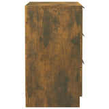 Bedside Cabinets 2 pcs Smoked Oak 40x36x65 cm 817052
