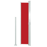 Patio Retractable Side Awning 170x300 cm Red 48367