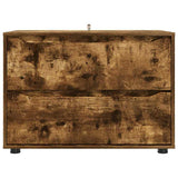 Storage Cabinet Smoked Oak 80 x 48 x 57 cm Engineered Wood 888822