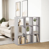 Room Divider Bookcase Grey Sonoma 102x29x103,5 cm Engineered Wood 858044