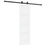 Sliding Door ORKDAL White 61 x 198.5 cm Solid Pine Wood 3333465