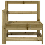 Garden Corner Sofas 2 pcs Impregnated Wood Pine 825512
