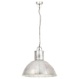 Hanging Lamp 25 W Silver Round 48 cm E27 320563