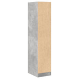 Apothecary Cabinet Concrete Grey 30x41x144.5 cm Engineered Wood 855172