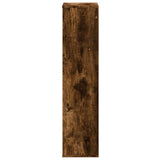 Bookcase Smoked Oak 50x25x105 cm Engineered Wood 852793