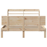 Bed Frame with Headboard without Mattress 160x200 cm 3306831