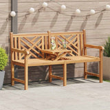 Garden Bench 150 x 60 x 90 cm Solid Teak Wood 42001968