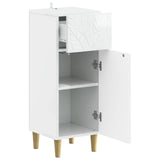 Bathroom Storage Cainet DELFT High Gloss White 30 x 31 x 80 cm 897049