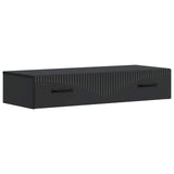 Wall-Mounted Side Table Wall-mounted Black 87.5 x 34.5 x 17 cm 899006
