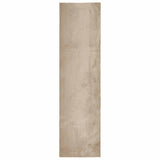 Medium Pile Soft and Washable Rug HUARTE Sand 80 x 400 cm 42022497