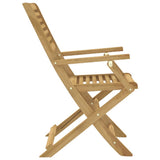 Folding Garden Chairs 4 pcs 54.5x61.5x86.5 cm Solid Wood Acacia 365738