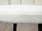 Bar Stools Set of 2, Faux Cashmere Upholstered Breakfast Bar Chairs, Modern Kitchen Stools with T3398P341398