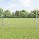 Chain Link Fence Silver 10 x 1.2 m Galvanised steel 42004840
