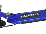 Folding Electric Kids Scooter Ride on Age 7-14, Blue/Black T3398P349433
