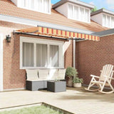 Retractable Awning Multicolour 350 x 200 cm 3329690