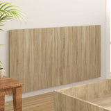 811037 Bed Headboard Sonoma Oak 160x1,5x80 cm Engineered Wood