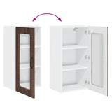 Dishwasher Panel Kalmar Brown Oak 40 x 31 x 80 cm 884648