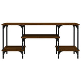 TV Cabinet Brown Oak 102x35x45.5 cm Engineered Wood 826334