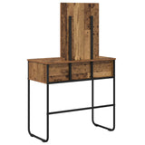 Dressing Table Old Wood 81 x 40 x 131 cm Engineered Wood 8007693