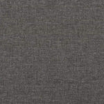 Bed Frame without Mattress Dark Grey 180x200 cm Super King Fabric 3120533