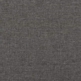 Bed Frame without Mattress Dark Grey 90x190 cm Single Single Fabric 349864