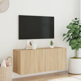 TV Cabinet Wall-mounted Sonoma Oak 100x30x41 cm 836968