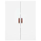 Wall Mounted Cabinet White 69.5x34x90 cm 828396