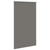 Roller Blind Blackout Grey 125x230 cm Fabric Width 121.6 cm Polyester 4011211