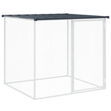 Chicken Cage with Roof Anthracite 803x98x90 cm Galvanised Steel 3189052