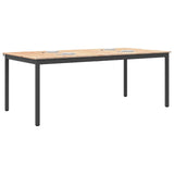 Dining Table Natural 200 x 100 x 75 cm Solid Pine Wood 3416325