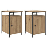 Bedside Cabinet 2 pcs Artisan Oak 40 x 42 x 60cm 881809