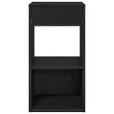 Bedside Cabinets with Drawer 2 pcs Black Oak 35x34x66.5 cm 858716
