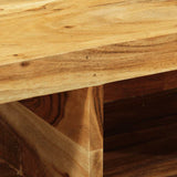 Wall-mounted TV Cabinet 60x30x19 cm Solid Wood Acacia 4017475