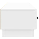TV Cabinet High Gloss White 147 x 34.5 x 27 cm Engineered Wood 895399
