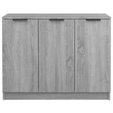 Sideboard Grey Sonoma 90.5x30x70 cm Engineered Wood 817025